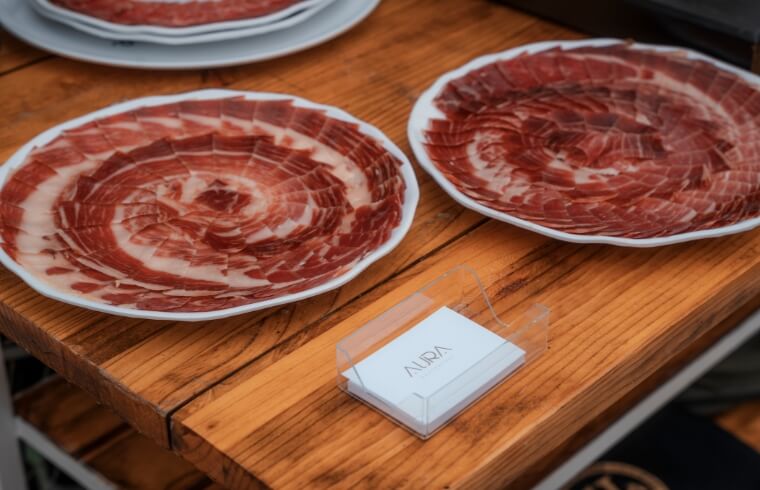 catering ibiza eventos con jamon