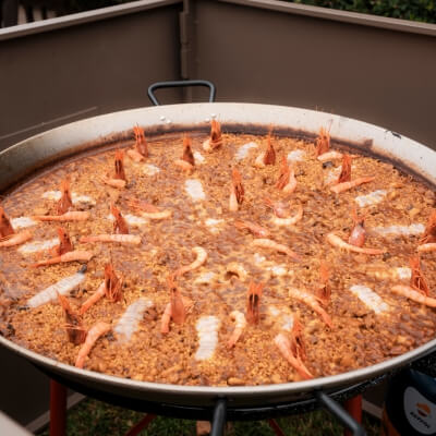 catering paellla fallas