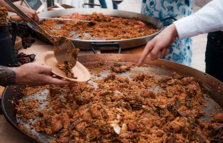 paellas y barbacoas fallas